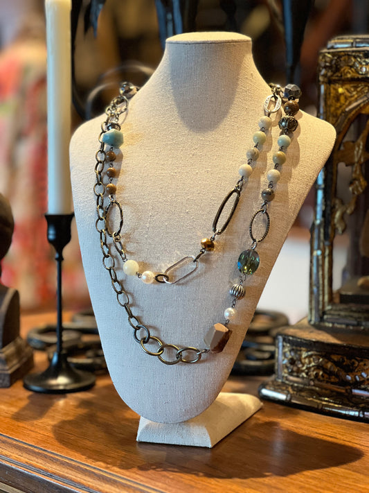Layering Necklace in Mystic Desert