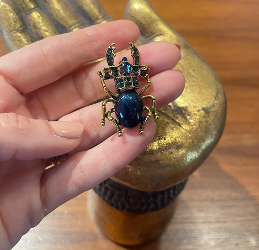 Mini Bug in Midnight Teal