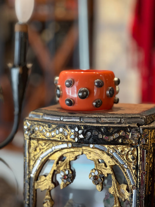 Persimmon Labradorite Bangle