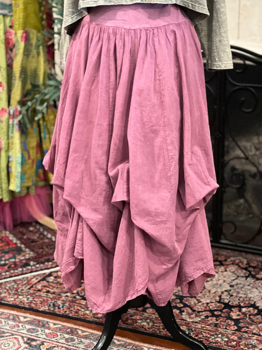 All Tied Up Skirt in Pomegranate