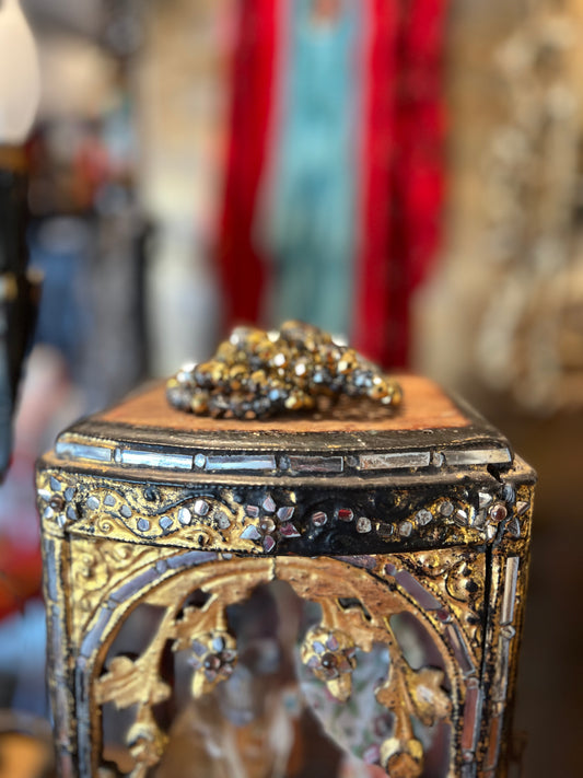 Gold Silver Crystal Bracelet