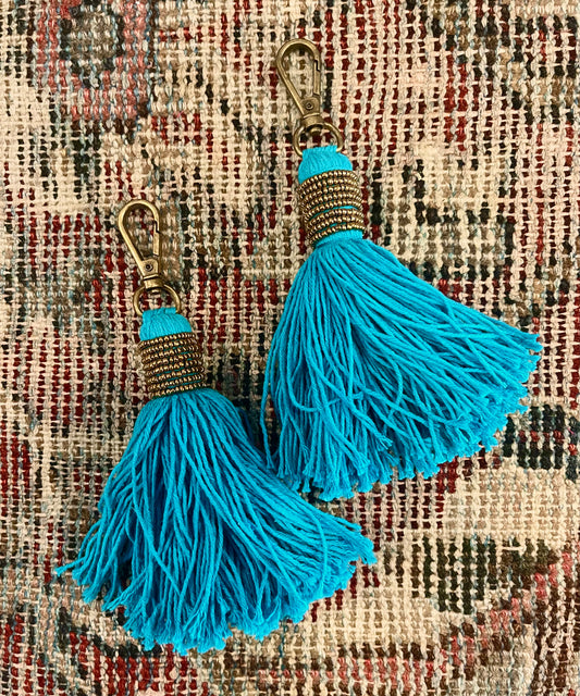 Turquoise Tassel