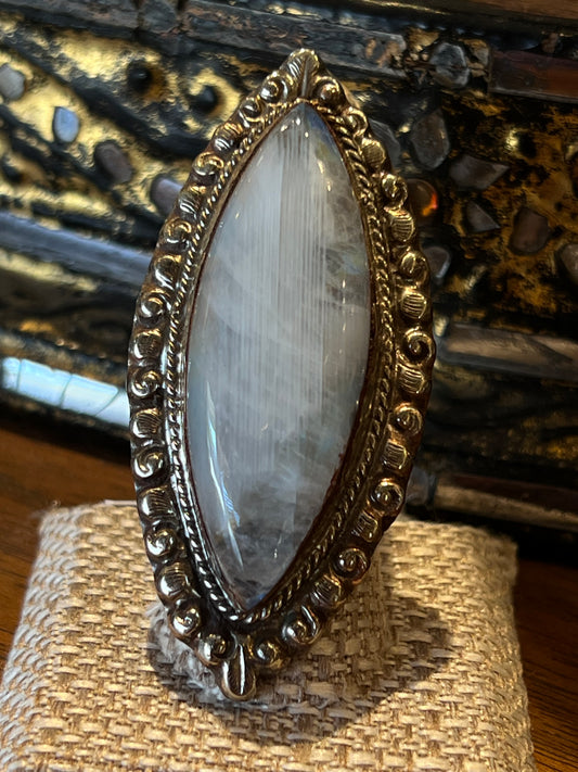 Moon Stone Ring 1464