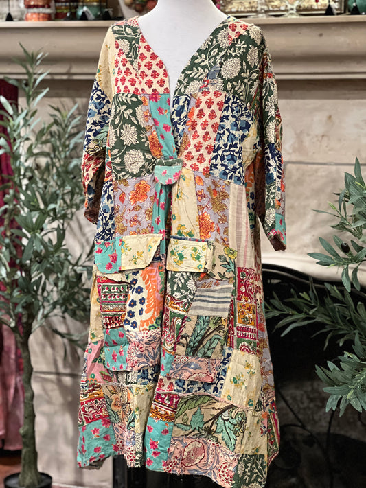 Patchwork Prairie Dress