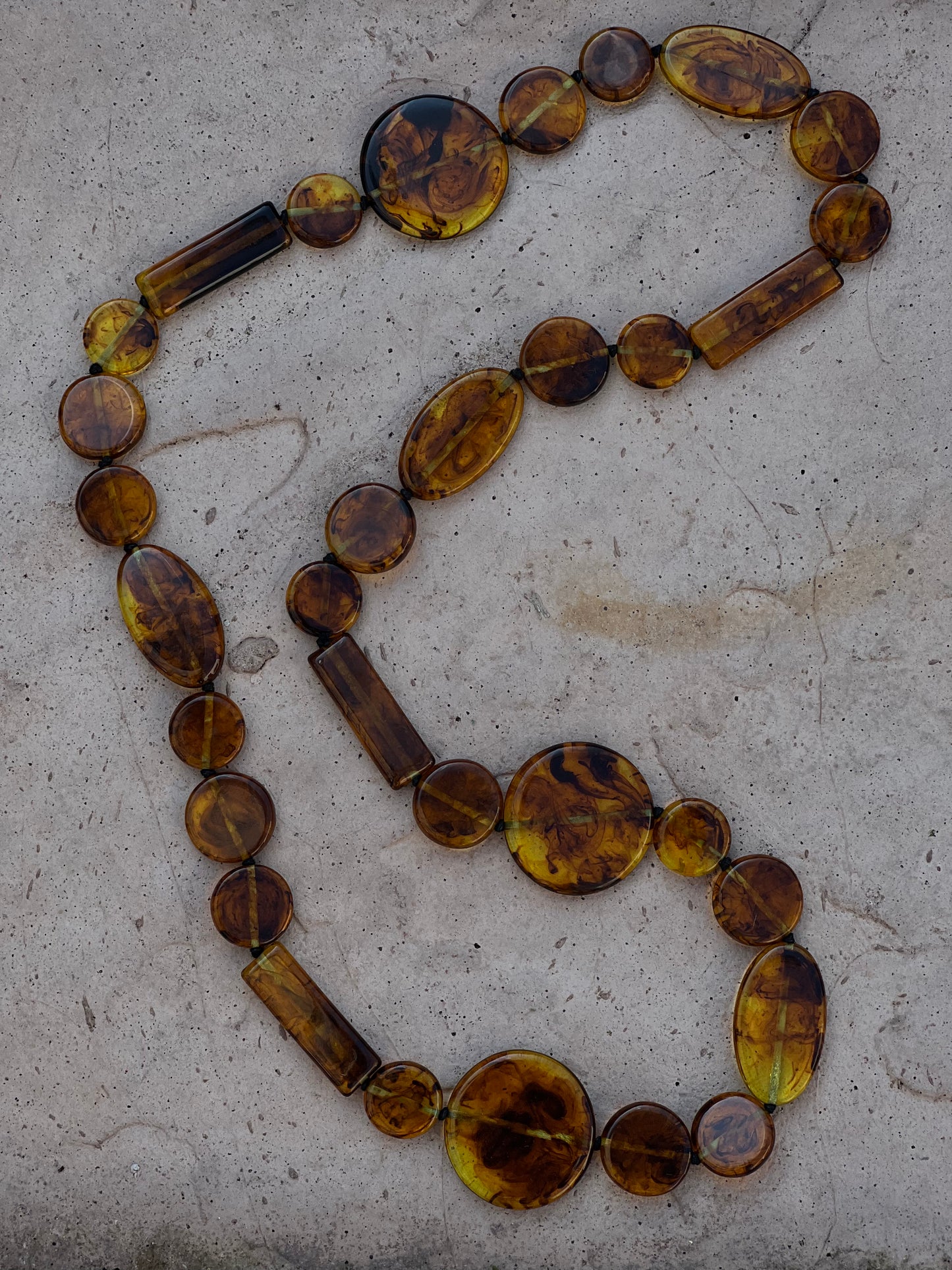 Tortoise Dot Necklace