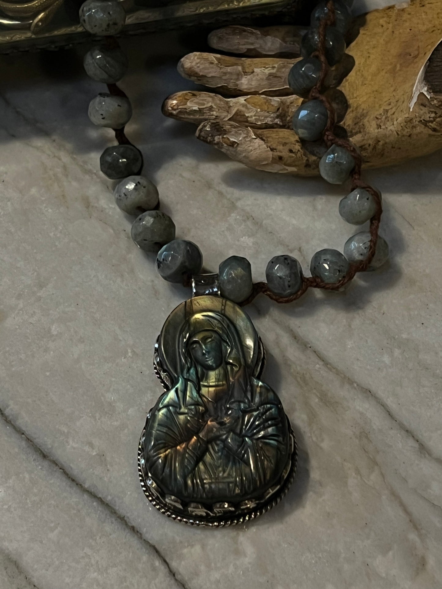 Guadalupe on Labradorite 1503