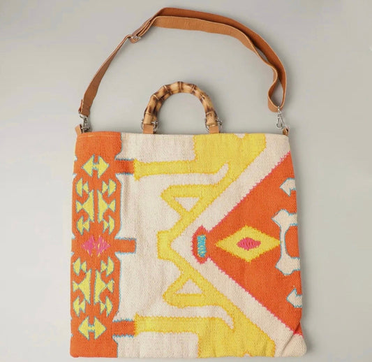 Resort Tote in Orange