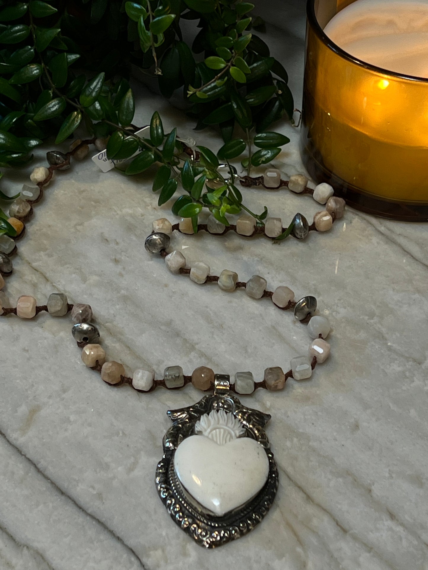 Sacred Heart on Quartz 1584