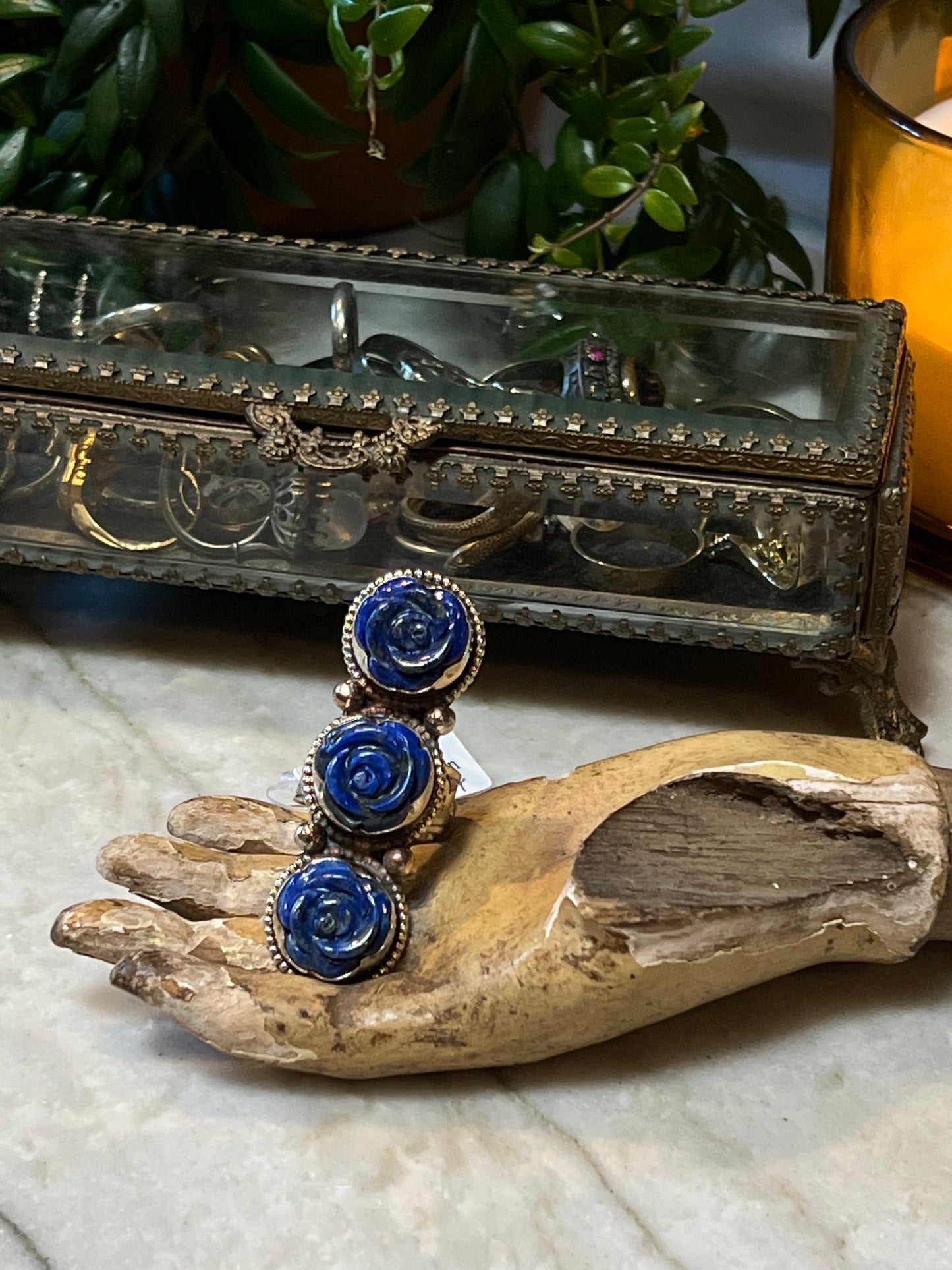 Blue Rose Ring 1650