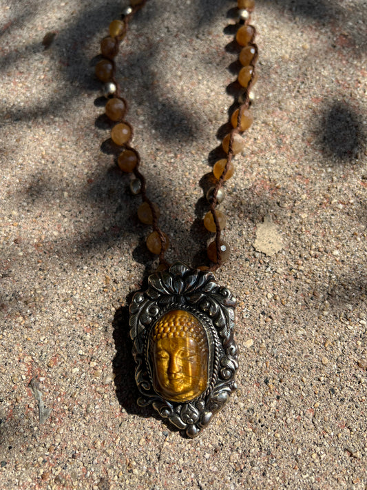Tiger Eye Buddha 1599