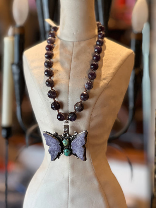 Amethyst Butterfly 1611