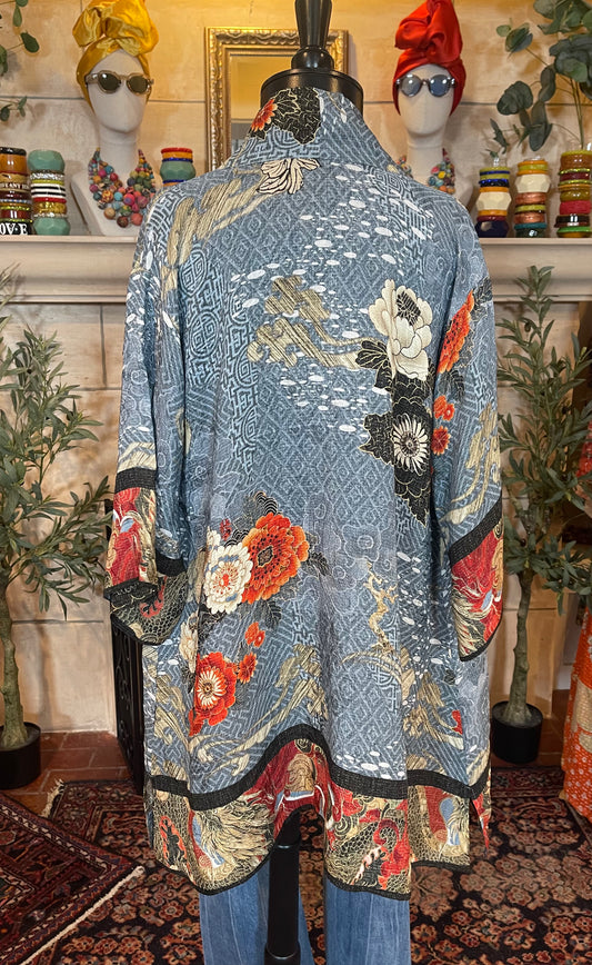 Water Garden Kimono