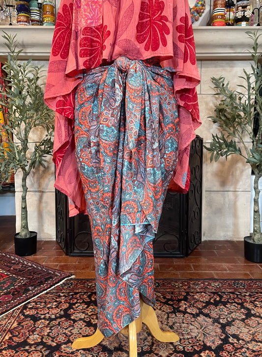 Coral Sea Sarong – Chateau Bel Age Boutique