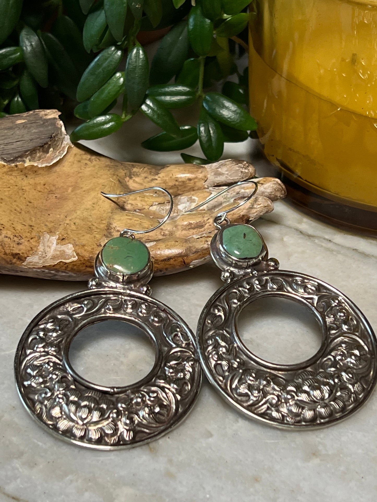 Lotus Hoop Earring 1623