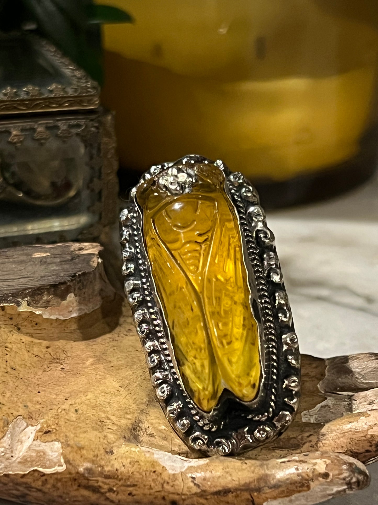 Golden Cicada Ring 1671, 1672