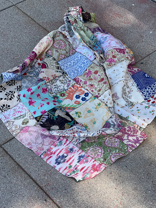 Sweet Patchwork Scarf