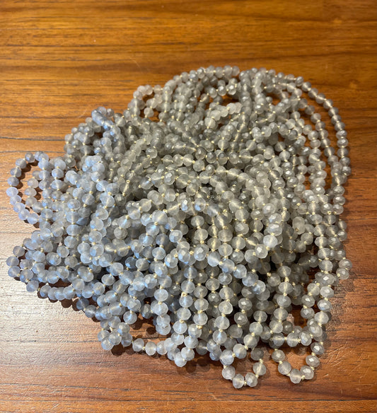 Crystal Strand in Frosted Stone