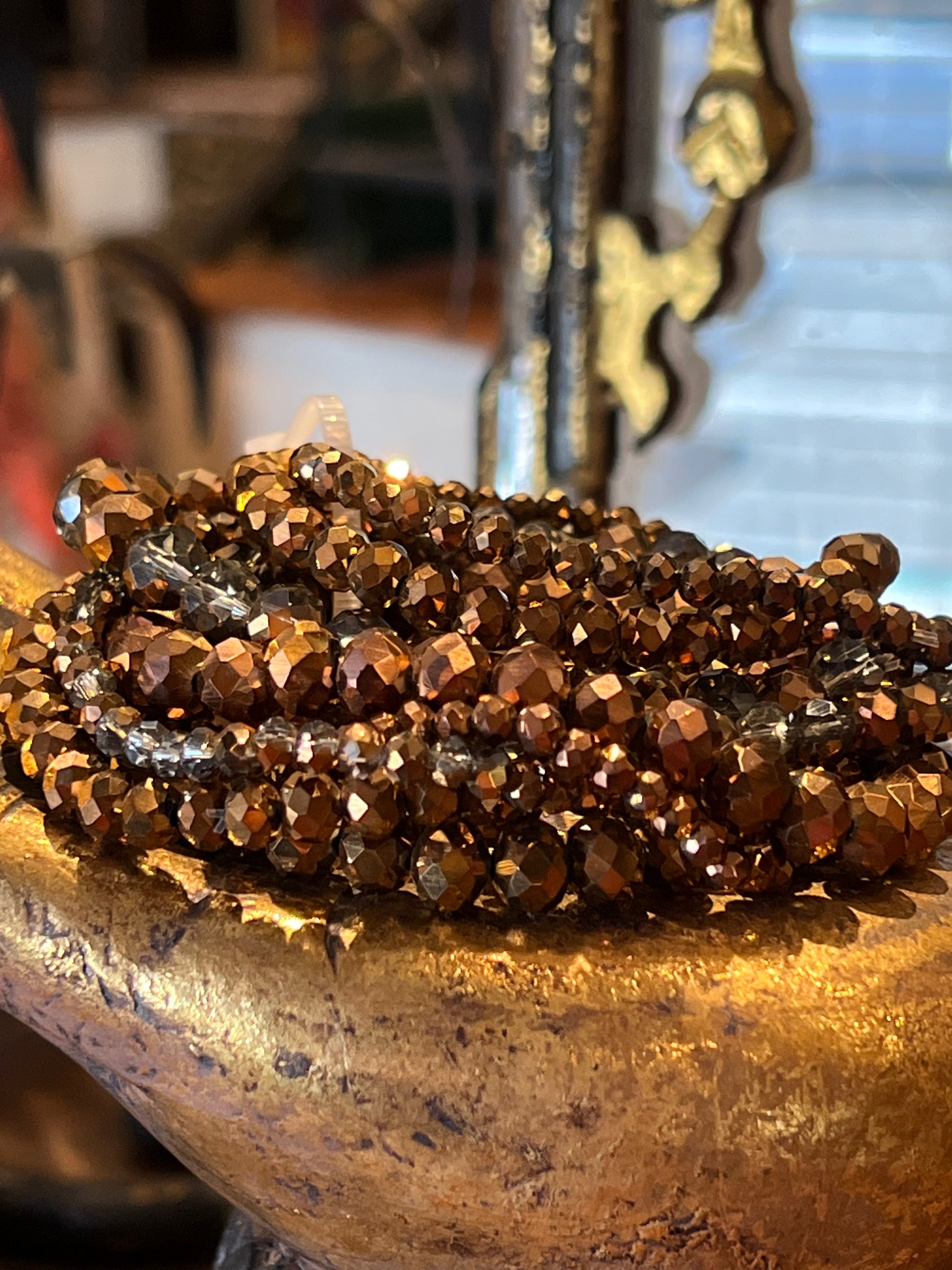 Stretch Bracelet Set in Bronze Age – Chateau Bel Age Boutique
