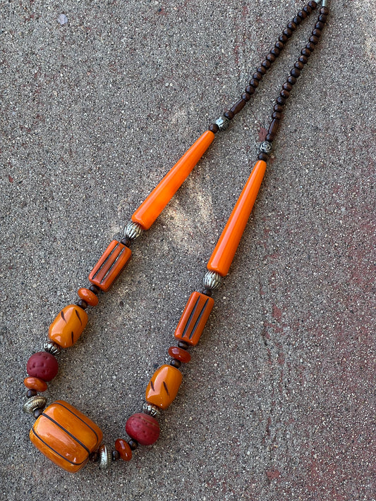 Chunky Horn Necklace – Chateau Bel Age Boutique