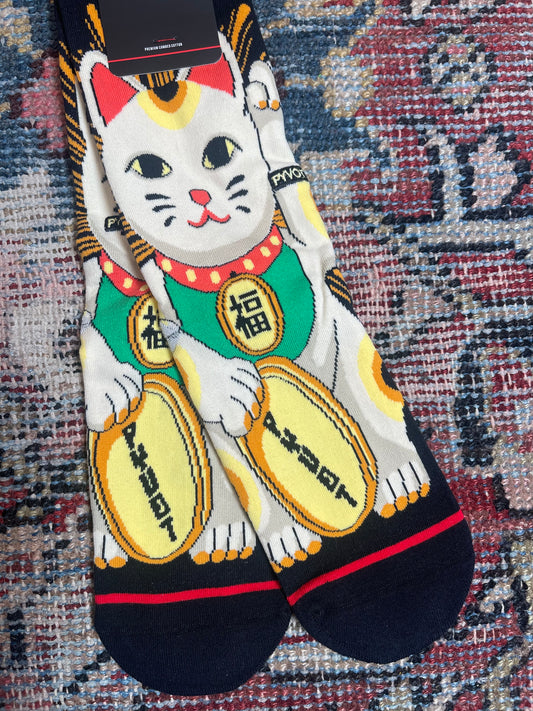 Lucky Cat Socks