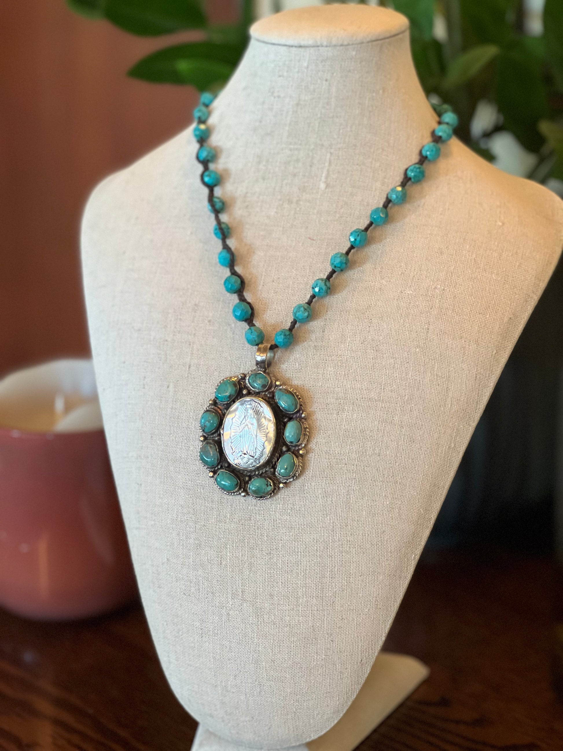 Petite Guadalupe with Turquoise 1715 – Chateau Bel Age Boutique