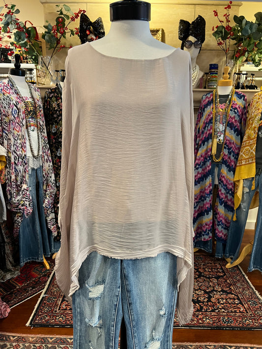 Silky Top in Oyster