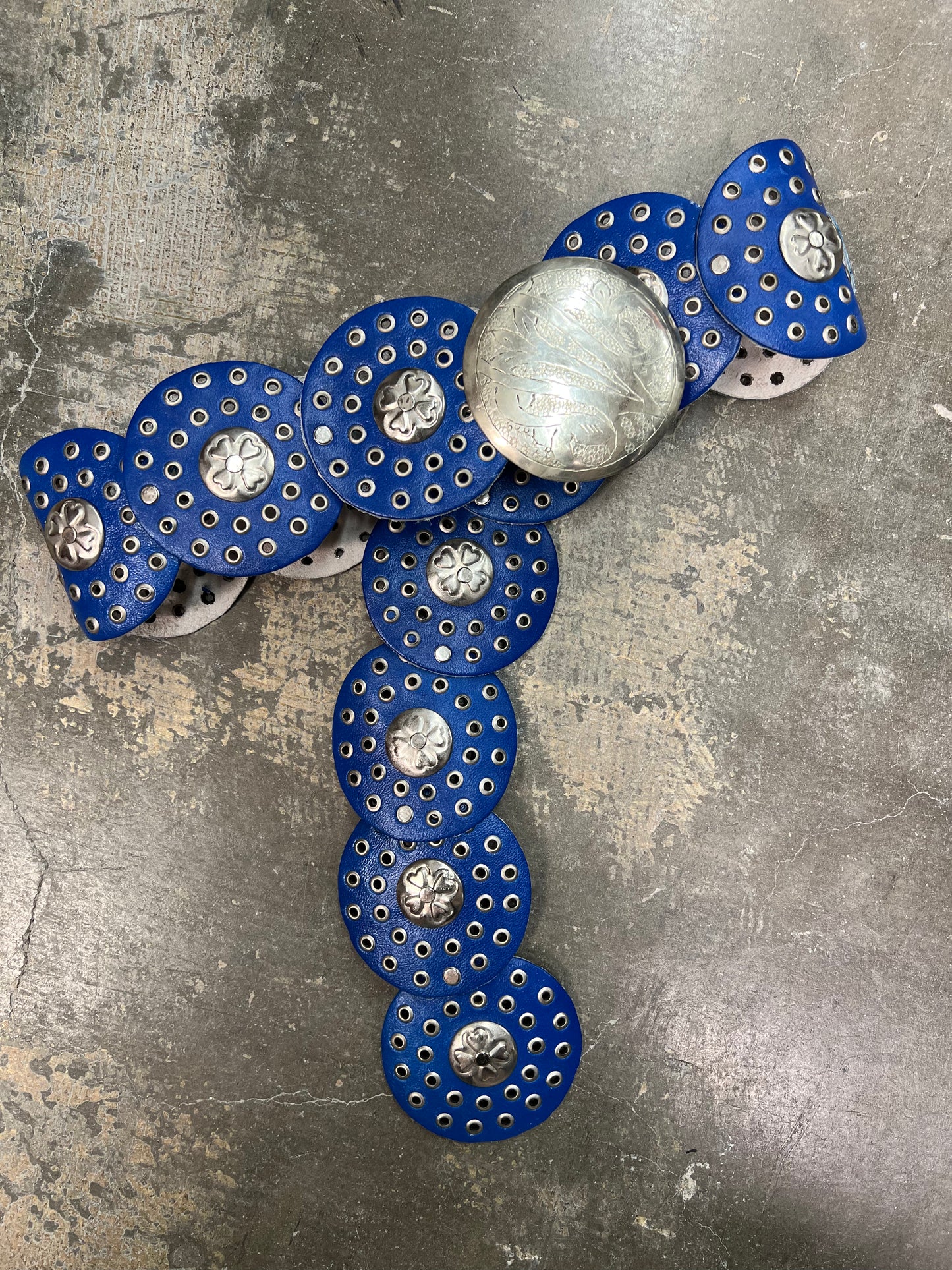 Coronado Belt in True Blue