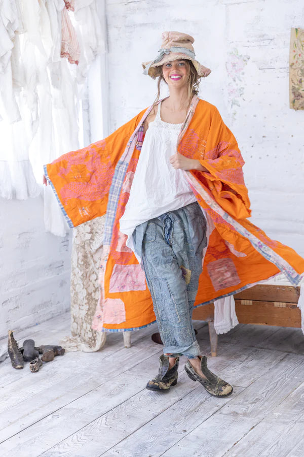 Dharma Dragon Embroidered Kimono by Magnolia Pearl