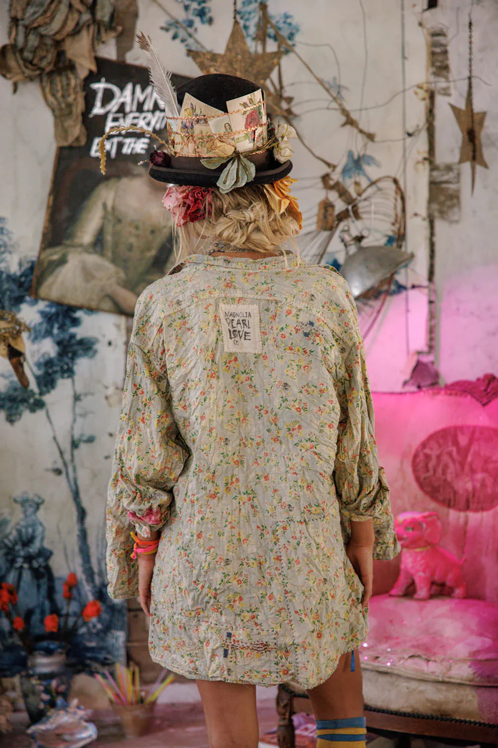 Floral Adison Workshirt 2550 in Heritage by MP
