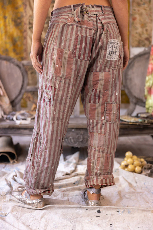 Striped Miner Pants in Saltwater Taffy