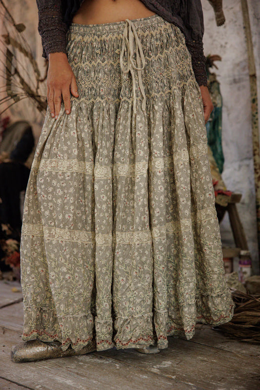 Floral Chrystal Skirt 242 in Gypsophilia by MPearl