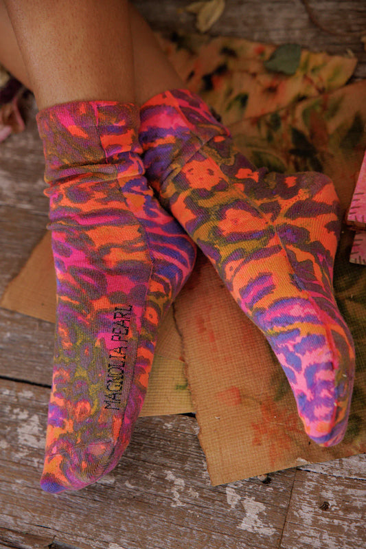 Neon Leopard MP Socks 169 in Hairband by MPearl