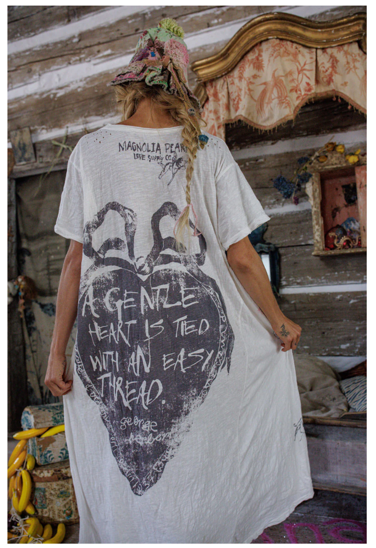 Let Love In Tee Dress 1474 True by Magnolia Pearl