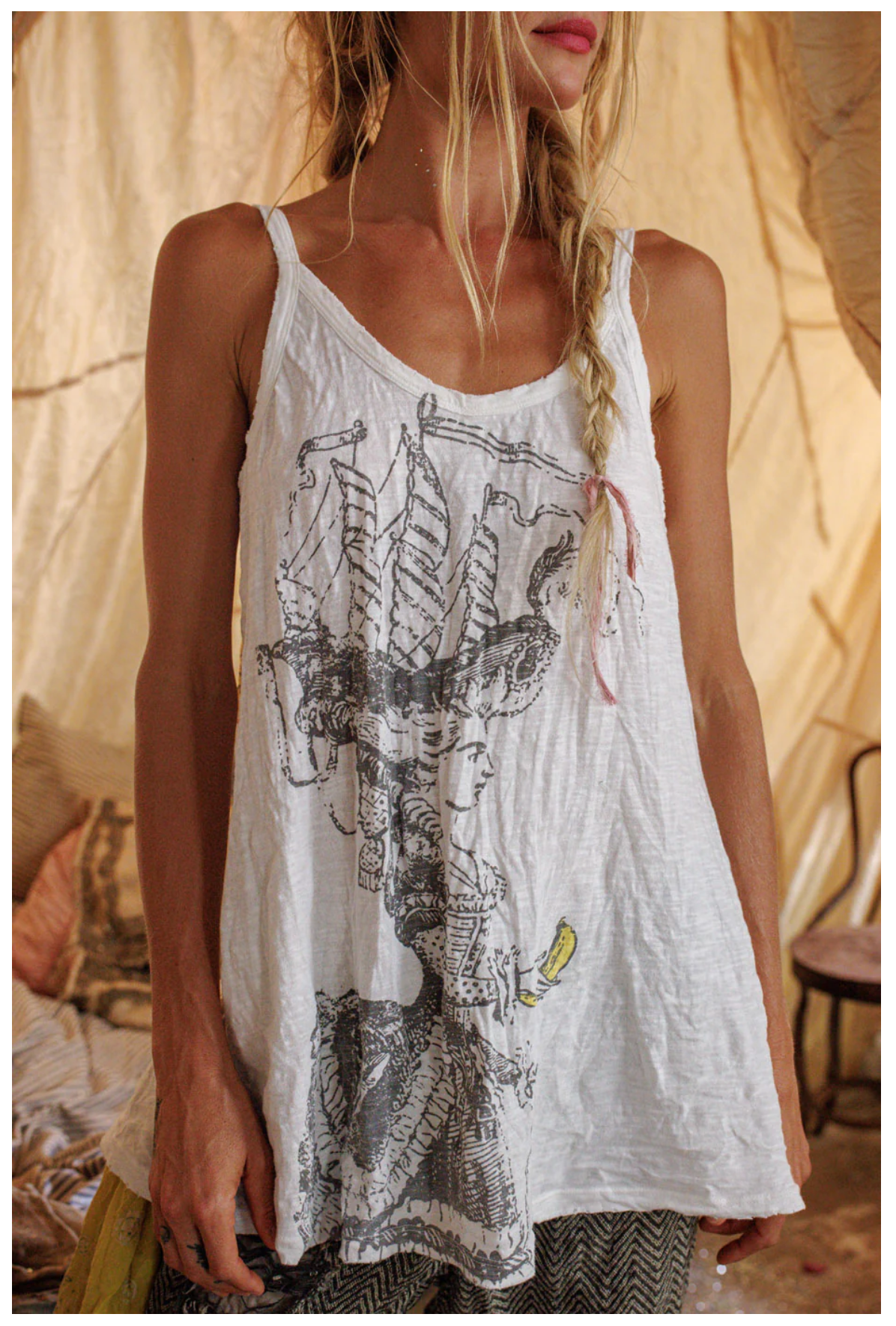 Bananas Por Vida Lana Tank 423 True by Magnolia Pearl