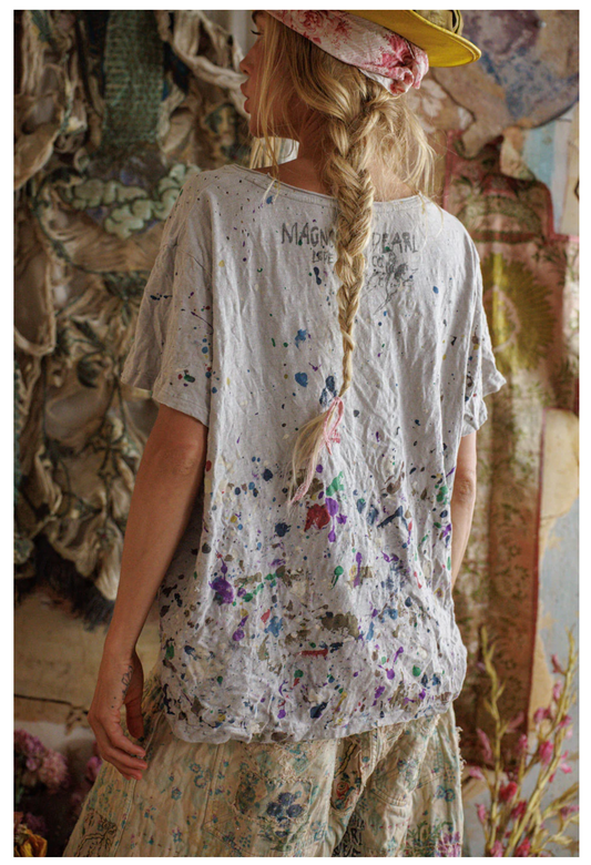 PJB Art Tee Top 2524 Ash by Magnolia Pearl