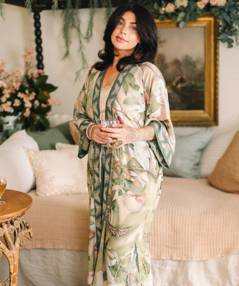 Fleur De Soleil Kimono Duster