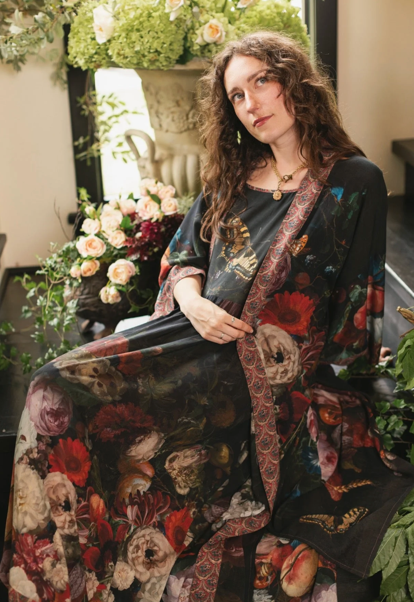 Flight of Fancy Slip Dress