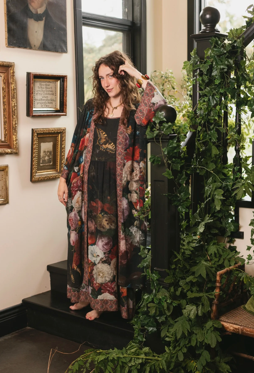 Flight of Fancy Slip Dress
