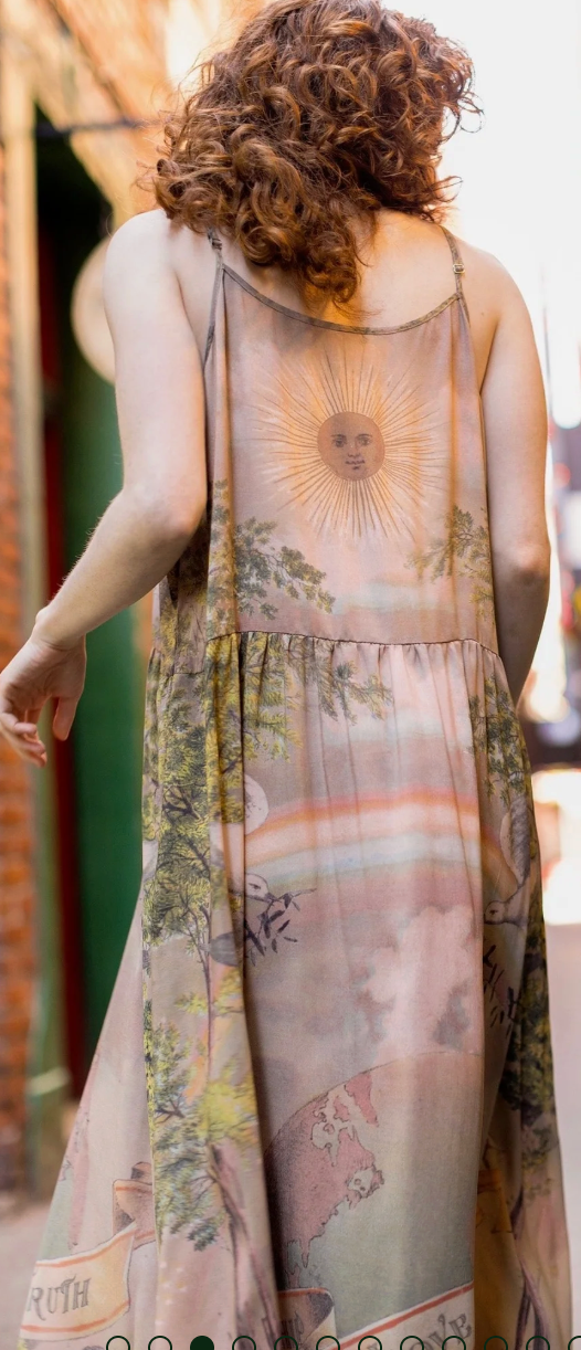 In Rainbows Slip Dress