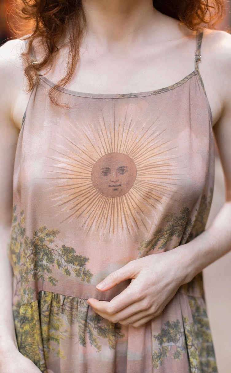 In Rainbows Slip Dress