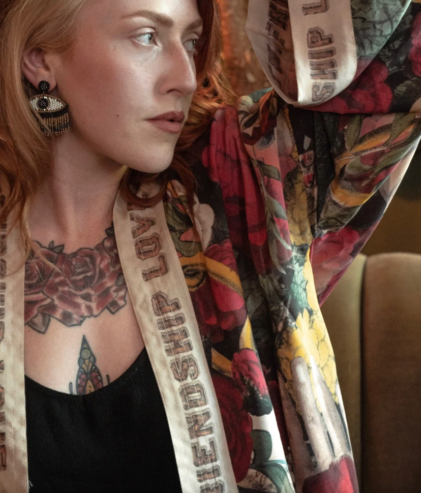 In Roses Pixie Kimono