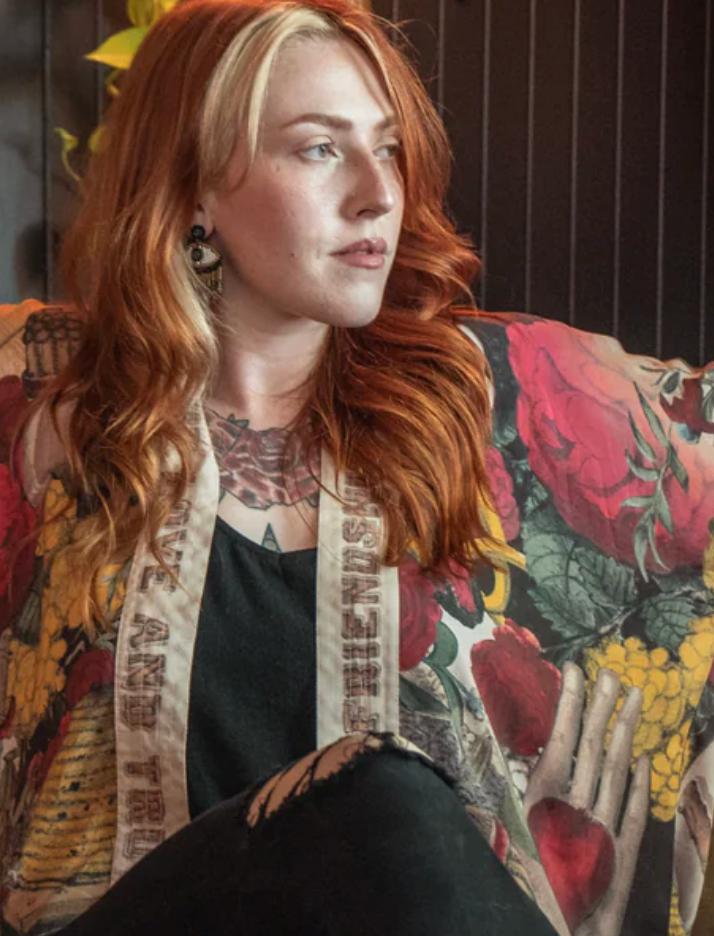 In Roses Pixie Kimono