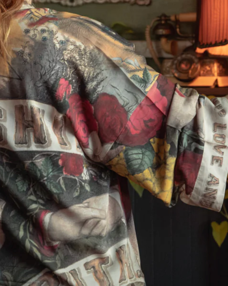 In Roses Pixie Kimono