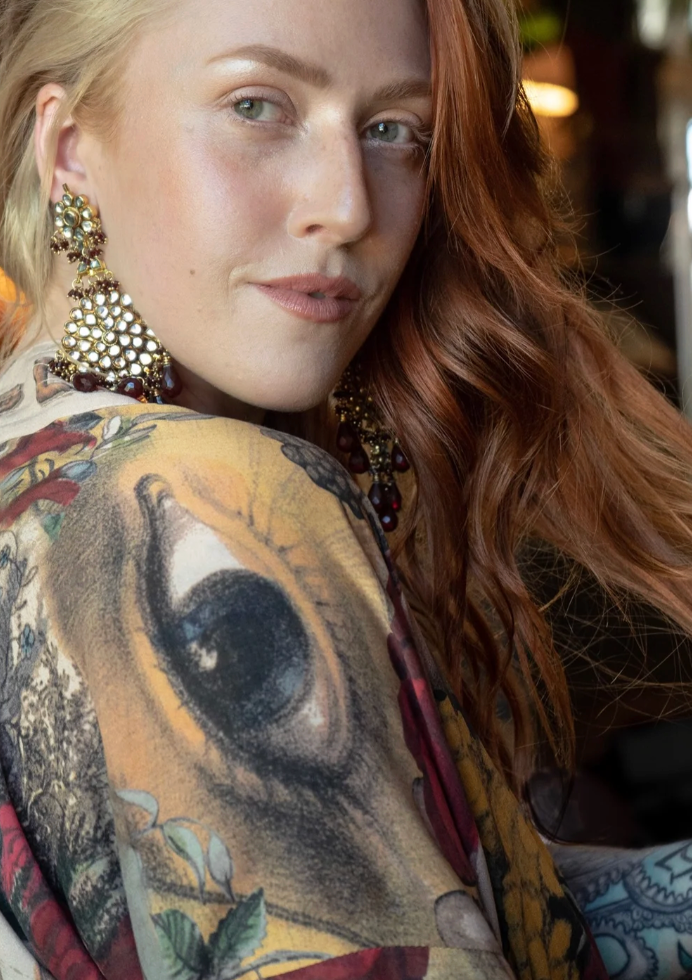 In Roses Pixie Kimono