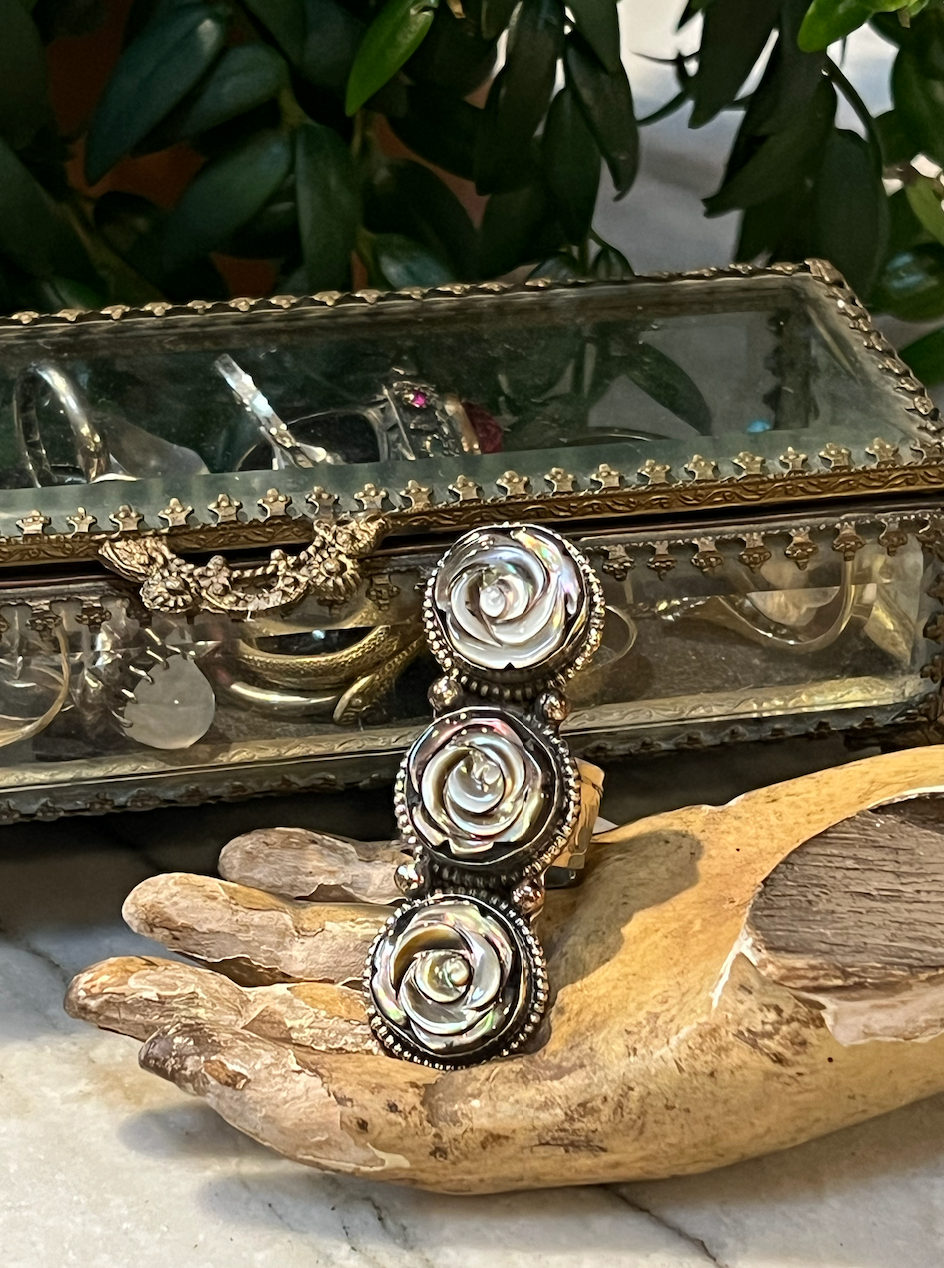 Shell Flower Ring 1658