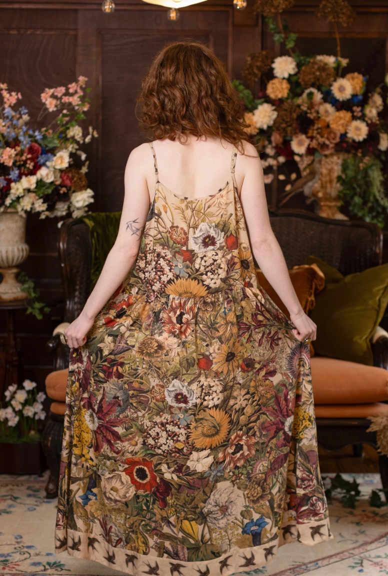 Golden Hour Bohéme Slip Dress