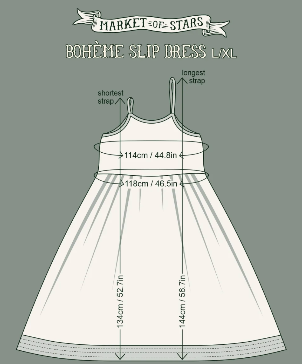 Golden Hour Bohéme Slip Dress