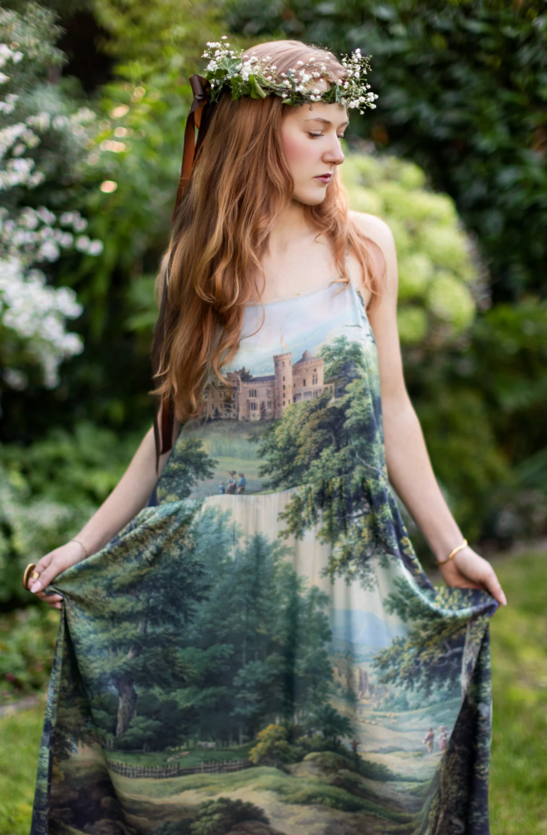 The Mythmaker Bohéme Slip Dress