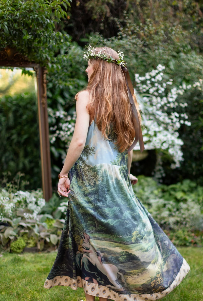 The Mythmaker Bohéme Slip Dress
