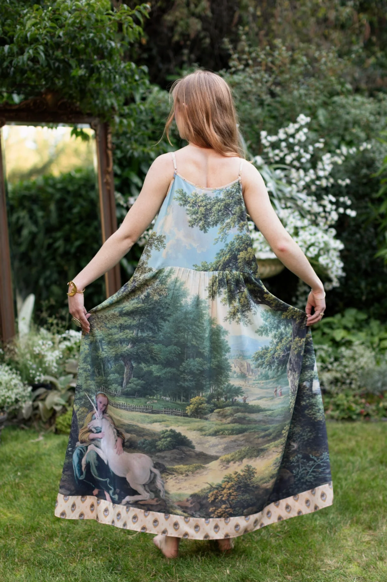 The Mythmaker Bohéme Slip Dress